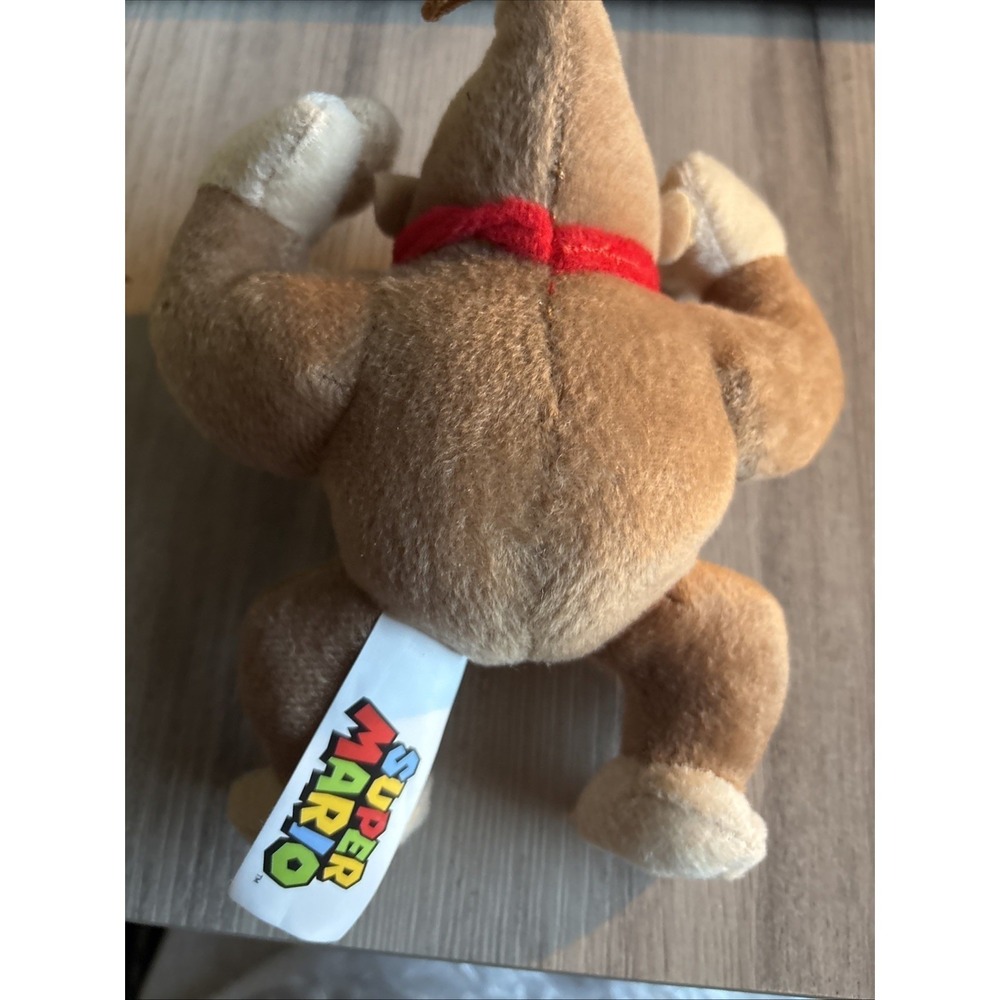 Official Nintendo Super Mario Donkey Kong Plush Stuffed Figure 7" - Picture 4 of 7